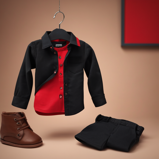 Bold and Dashing: How to Style Your Black Pants and Red Shirt for a Head-Turning Look